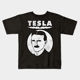 scientist nikola tesla Kids T-Shirt